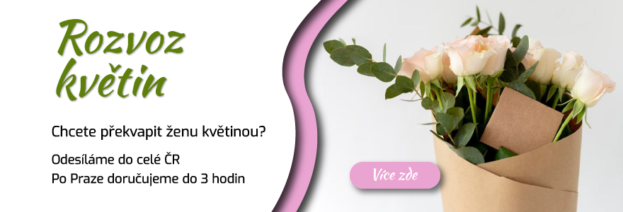 Rozvoz květin Praha